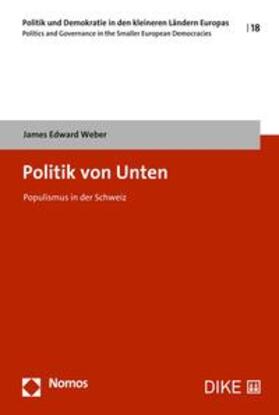 Weber |  Politik von Unten | Buch |  Sack Fachmedien