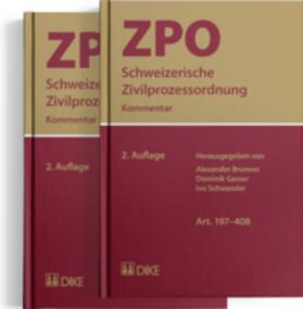 Brunner / Schwander / Vischer |  Schweizerische Zivilprozessordnung (ZPO) | Buch |  Sack Fachmedien