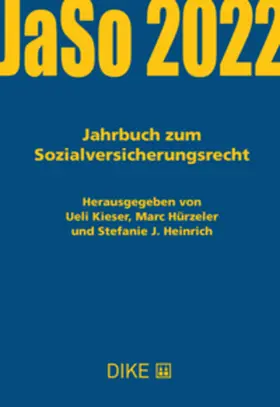 Kieser / Hürzeler / Heinrich |  JaSo 2022 | Buch |  Sack Fachmedien