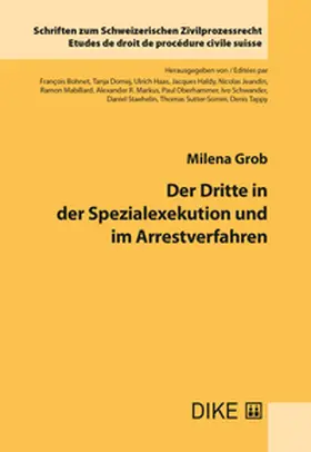 Grob |  Der Dritte in der Spezialexekution und im Arrestverfahren | Buch |  Sack Fachmedien