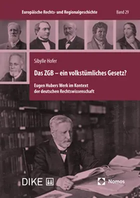 Hofer |  Das ZGB – ein volkstümliches Gesetz? | Buch |  Sack Fachmedien