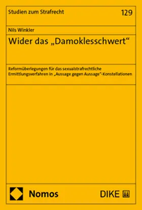 Winkler |  Wider das "Damoklesschwert" | Buch |  Sack Fachmedien