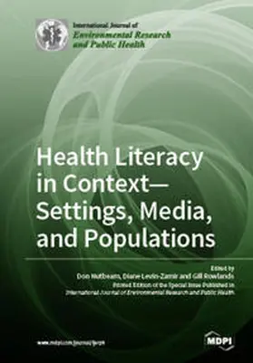  Health Literacy in Context- Settings, Media, and Populations | Buch |  Sack Fachmedien