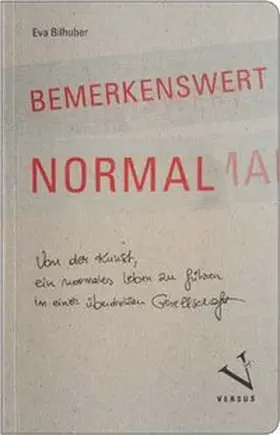 Bilhuber |  Bemerkenswert normal | Buch |  Sack Fachmedien