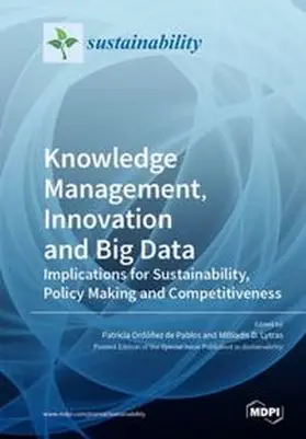 Lytras / Ordóñez de Pablos |  Knowledge Management, Innovation and Big Data | Buch |  Sack Fachmedien