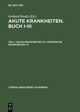  Akute Krankheiten I¿III. Chronische Krankheiten I¿II | Buch |  Sack Fachmedien