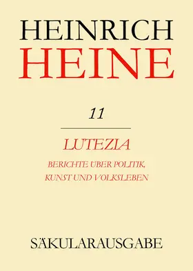 Netter |  Lutezia. Berichte über Politik, Kunst und Volksleben | Buch |  Sack Fachmedien