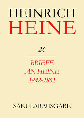 Stöcker |  Briefe an Heine 1842-1851 | Buch |  Sack Fachmedien