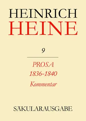 Mende / Stöcker |  Prosa 1836-1840. Kommentar | Buch |  Sack Fachmedien