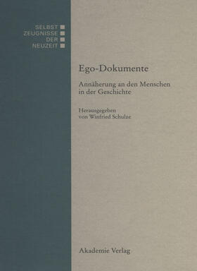 Schulze |  Ego-Dokumente | Buch |  Sack Fachmedien