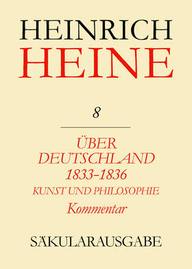 Francke |  Über Deutschland 1833-1836. Aufsätze über Kunst und Philosophie. Kommentar | Buch |  Sack Fachmedien