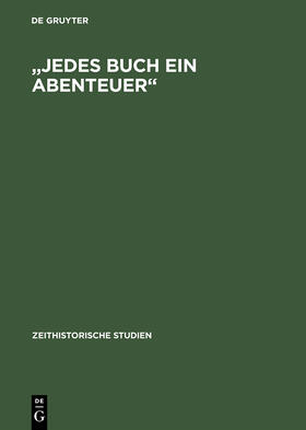 Barck / Lokatis / Langermann |  "Jedes Buch ein Abenteuer" | Buch |  Sack Fachmedien
