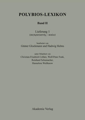 Helms / Glockmann |  pankratiastes - poieo | Buch |  Sack Fachmedien