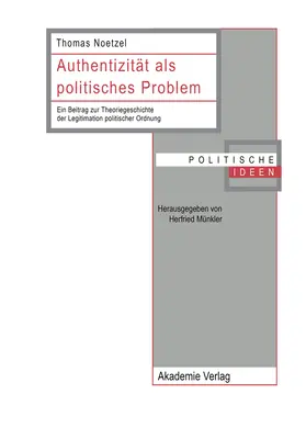 Noetzel |  Authentizität als politisches Problem | Buch |  Sack Fachmedien