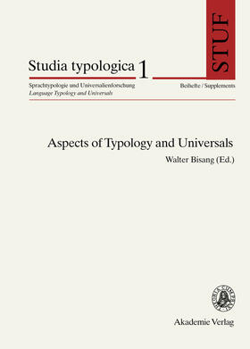 Bisang |  Aspects of Typology and Universals | Buch |  Sack Fachmedien