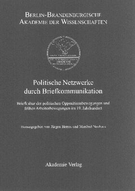 Neuhaus / Herres |  Politische Netzwerke durch Briefkommunikation | Buch |  Sack Fachmedien