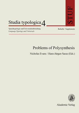 Sasse / Evans |  Problems of Polysynthesis | Buch |  Sack Fachmedien