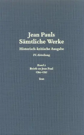 Böck / Paulus |  1794 bis 1797 | Buch |  Sack Fachmedien