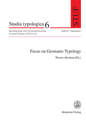 Abraham |  Focus on Germanic Typology | Buch |  Sack Fachmedien