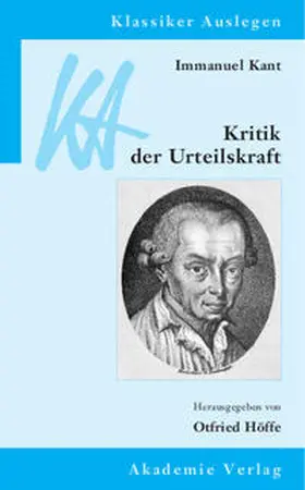 Höffe |  Immanuel Kant: Kritik der Urteilskraft | Buch |  Sack Fachmedien