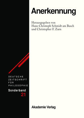 Zurn / Schmidt am Busch |  Anerkennung | Buch |  Sack Fachmedien