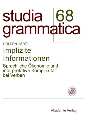 Härtl |  Implizite Informationen | Buch |  Sack Fachmedien