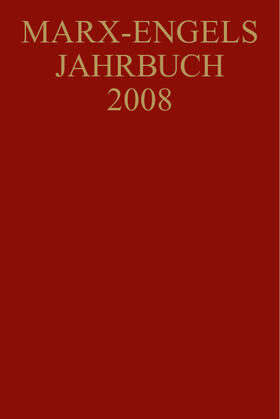  Marx-Engels-Jahrbuch 2008 | Buch |  Sack Fachmedien