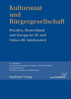 Holtz / Neugebauer |  Kulturstaat und Bürgergesellschaft | Buch |  Sack Fachmedien