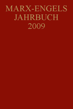  Marx-Engels-Jahrbuch 2009 | Buch |  Sack Fachmedien