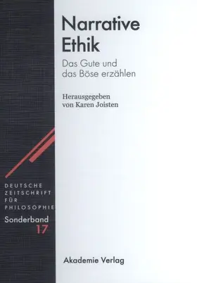 Joisten |  Narrative Ethik | eBook | Sack Fachmedien