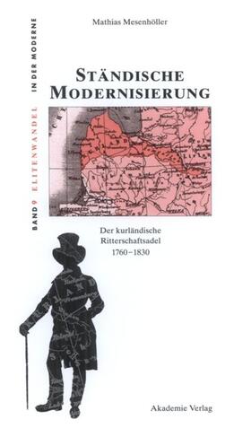 Mesenhöller |  Ständische Modernisierung | eBook | Sack Fachmedien