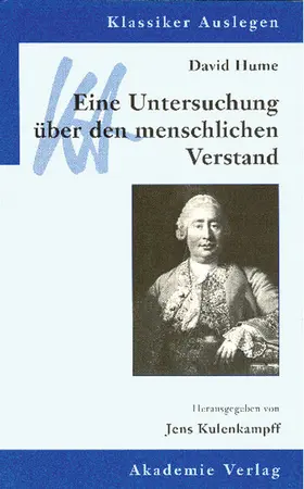 Kulenkampff |  David Hume: Eine Untersuchung über den menschlichen Verstand | eBook | Sack Fachmedien