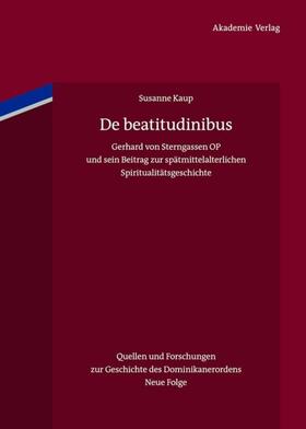 Kaup |  De beatitudinibus | eBook | Sack Fachmedien