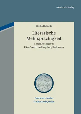 Radaelli |  Literarische Mehrsprachigkeit | Buch |  Sack Fachmedien