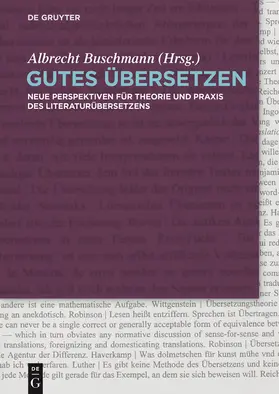 Buschmann |  Gutes Übersetzen | Buch |  Sack Fachmedien