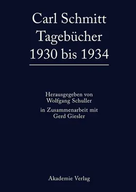 Schuller |  1930 bis 1934 | eBook | Sack Fachmedien