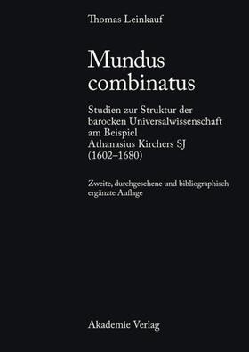 Leinkauf |  Mundus combinatus | eBook | Sack Fachmedien