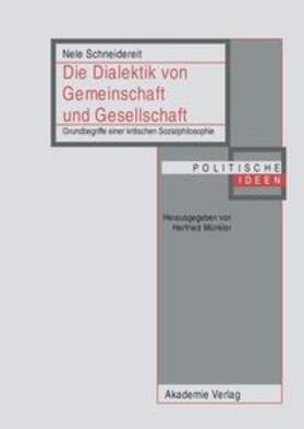 Schneidereit | Die Dialektik von Gemeinschaft und Gesellschaft | E-Book | sack.de