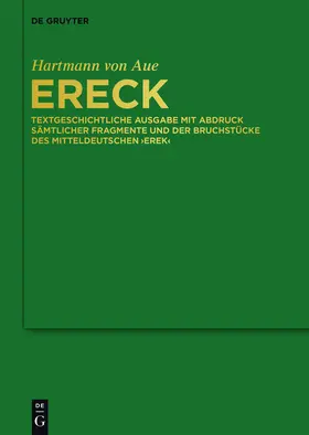 Hartmann von Aue / Millet / Hammer |  Ereck | Buch |  Sack Fachmedien