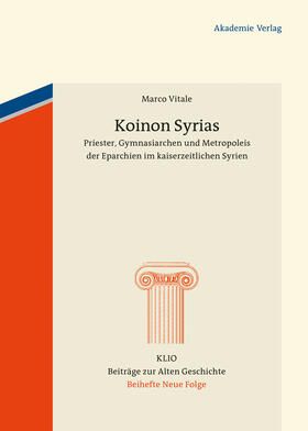 Vitale |  Koinon Syrias | Buch |  Sack Fachmedien