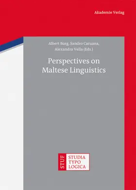 Borg / Caruana / Vella |  Perspectives on Maltese Linguistics | eBook | Sack Fachmedien