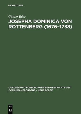 Eßer |  Josepha Dominica von Rottenberg (1676–1738) | eBook | Sack Fachmedien