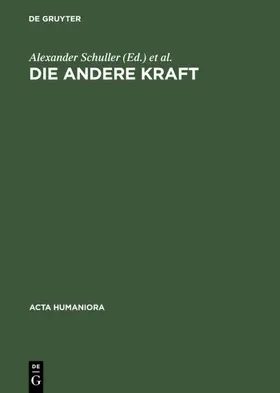 Schuller / Rahden |  Die andere Kraft | eBook | Sack Fachmedien