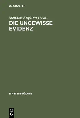 Kroß / Smith |  Die ungewisse Evidenz | eBook | Sack Fachmedien