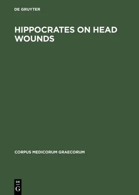 Hanson |  Hippocrates On head wounds | eBook | Sack Fachmedien