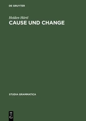 Härtl |  Cause und Change | eBook | Sack Fachmedien