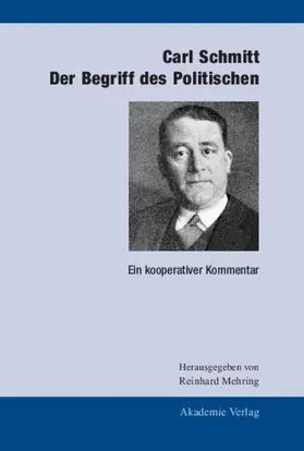 Mehring | Carl Schmitt: Der Begriff des Politischen | E-Book | sack.de