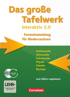 Wörstenfeld / Meyer / Winter |  große Tafelwerk interaktiv 2.0 Niedersachsen. Schülerbuch | Buch |  Sack Fachmedien