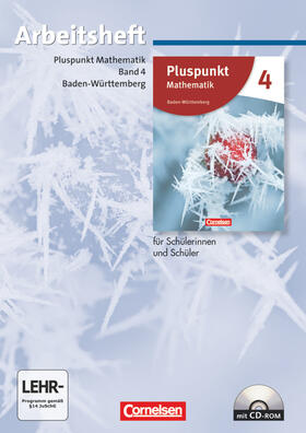 Felsch |  Pluspunkt Mathematik 04. Arbeitsheft mit Lösungen und CD-ROM. Baden-Württemberg | Buch |  Sack Fachmedien