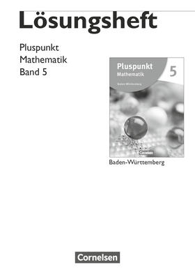 Bamberg / de Jong / Erle |  Pluspunkt Mathematik  5 Lös. BW | Buch |  Sack Fachmedien